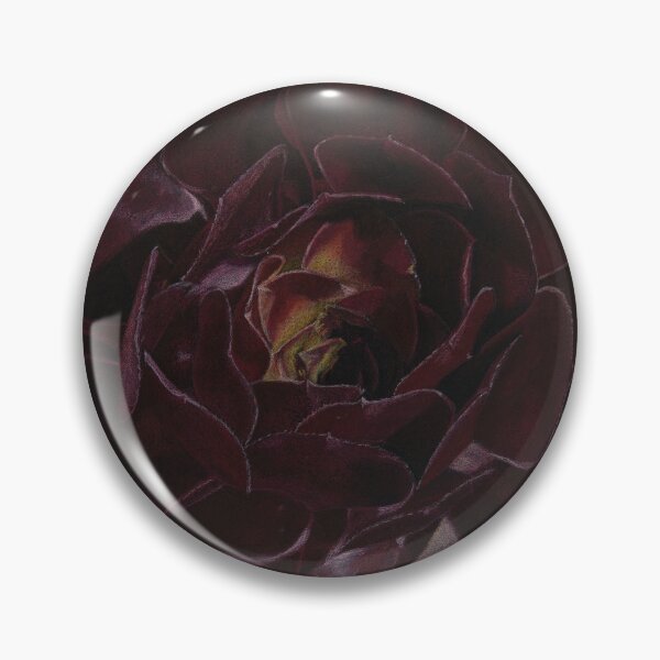 Item preview, Crimson Aeonium Drawing designed and sold by graceandlotties.