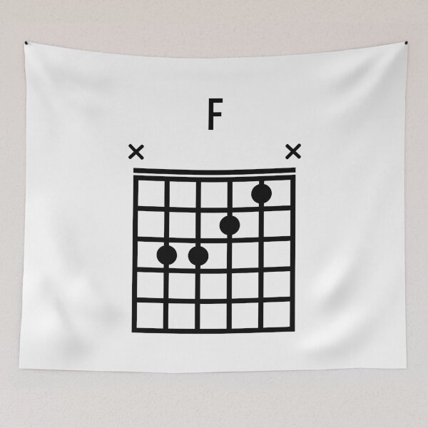 Item preview, Guitar F Chord designed and sold by astromatt.