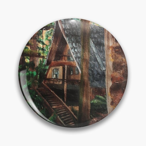 Item preview, Cabin in the woods Forest house designed and sold by missmarilee.