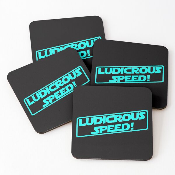 Item preview, Ludicrous Speed! (Cyan Version) designed and sold by DafyddEm.