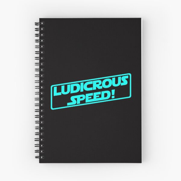 Item preview, Ludicrous Speed! (Cyan Version) designed and sold by DafyddEm.