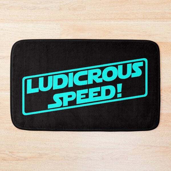 Item preview, Ludicrous Speed! (Cyan Version) designed and sold by DafyddEm.