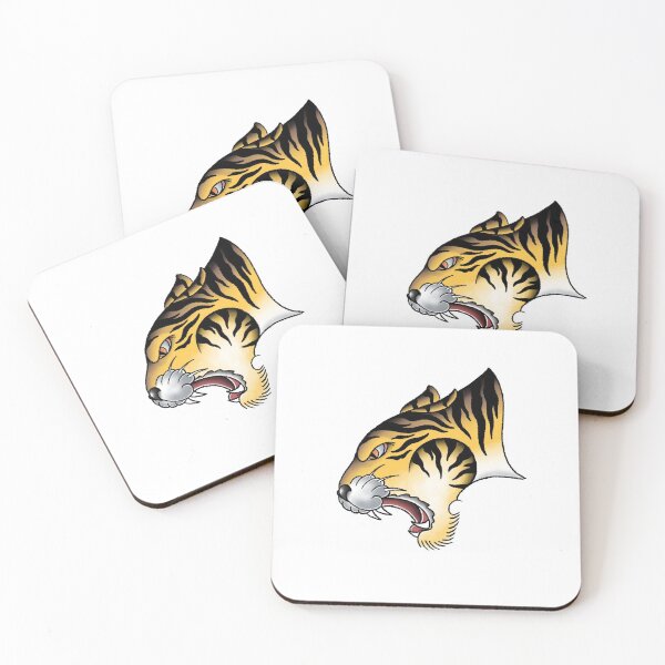 Item preview, Traditional tiger Head tattoo design  designed and sold by LPdesigns2020.