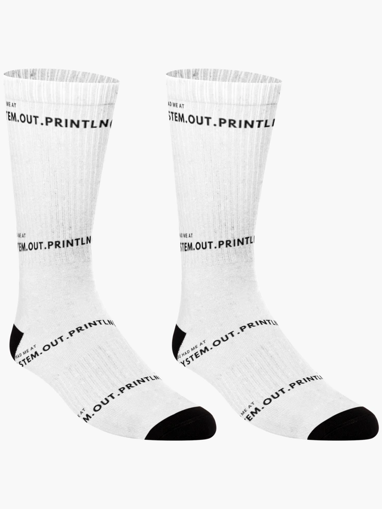 Thumbnail 3 of 5, Socks, You Had Me At Java designed and sold by LaynsLeaf.