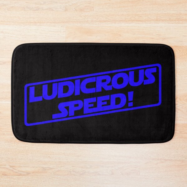 Item preview, Ludicrous Speed! (Blue Version) designed and sold by DafyddEm.