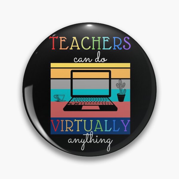 Item preview, Teachers Can Do Virtually Anything Retro designed and sold by GrlDad.