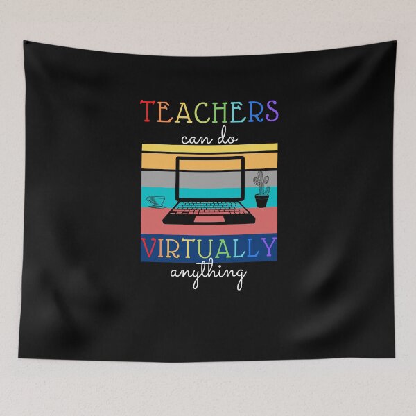 Item preview, Teachers Can Do Virtually Anything Retro designed and sold by GrlDad.