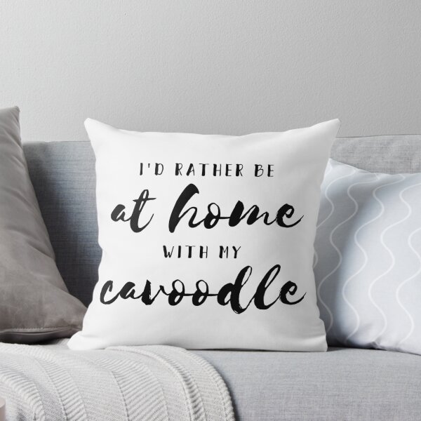 Item preview, I'd rather be at with my cavoodle designed and sold by thecavapootales.
