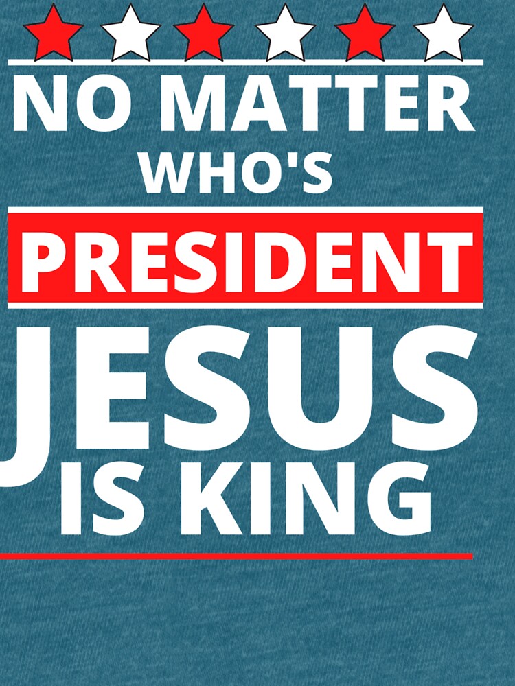 Thumbnail 7 of 7, Tri-blend T-Shirt, Jesus Is Still King - Patriotic Christian Faith Apparel And Gifts designed and sold by TCCPublishing.