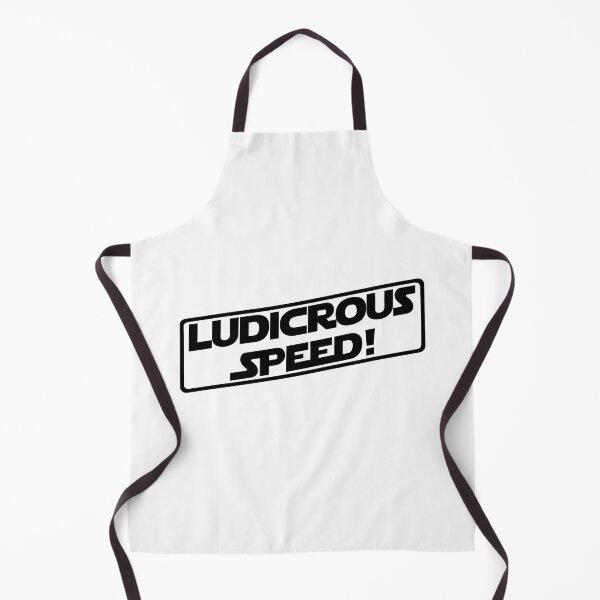 Item preview, Ludicrous Speed! (Black Version) designed and sold by DafyddEm.