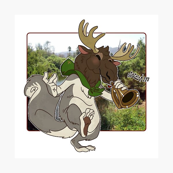 Item preview, Boogie-woogie Bugle Sqroose (with background) designed and sold by FoxMime.