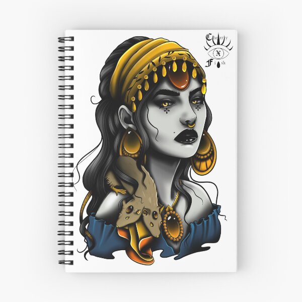 Item preview, Bruja gitana designed and sold by CherryxFish.