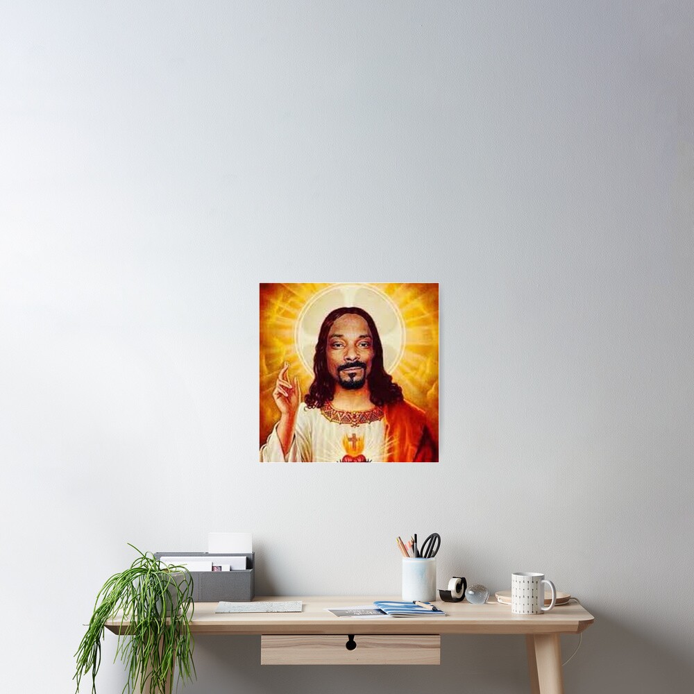 "Snoop Dogg goes jesus " Poster for Sale by DonJan | Redbubble