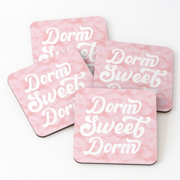 Item preview, Dorm Sweet Dorm Pink Watercolor Tie Dye Preppy designed and sold by MarzStudio.