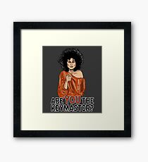 Are You the Keymaster? Framed Print