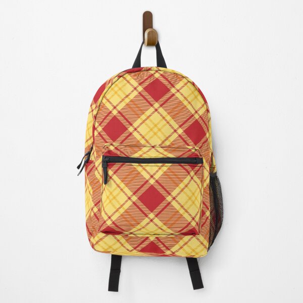 Item preview, Fire Engine & Dandelion Cross Plaid Twill Pattern designed and sold by 89BLACK.