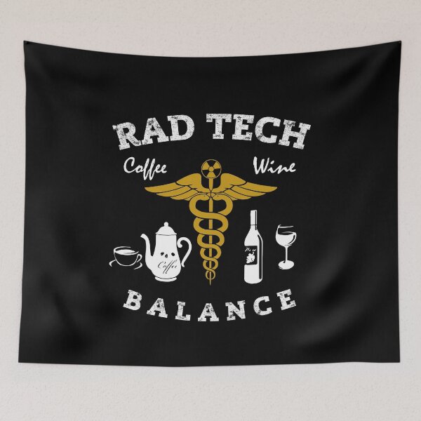 Item preview, Rad Tech Coffee Wine Balance designed and sold by GriffsGraphix.