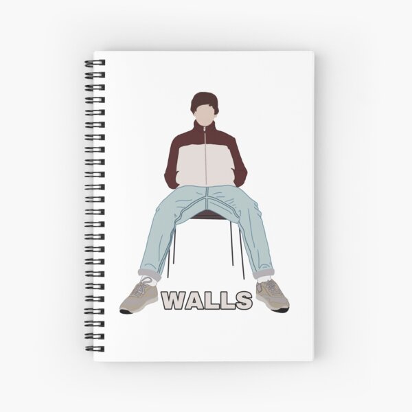 Louis Tomlinson Walls Album Cover Spiral Notebook for Sale by