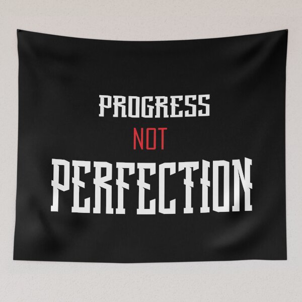 Item preview, Progress not perfection. designed and sold by Billionaire Vitamins.