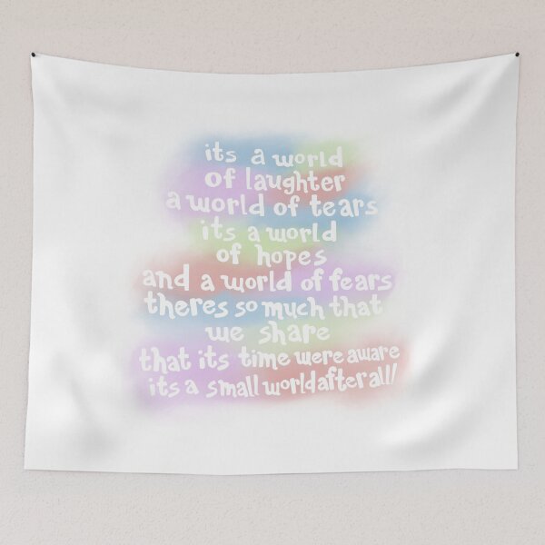 Item preview, It’s a small world! designed and sold by kenziemcauliffe.