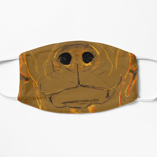 Separation Anxiety Flat Mask