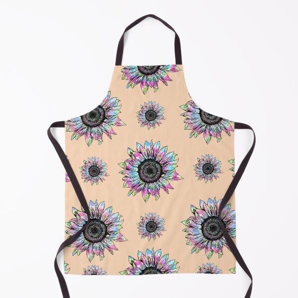 Item preview, Tie Dye Colorful Sunflowers Pattern - PeachPuff designed and sold by MysticMagpie.