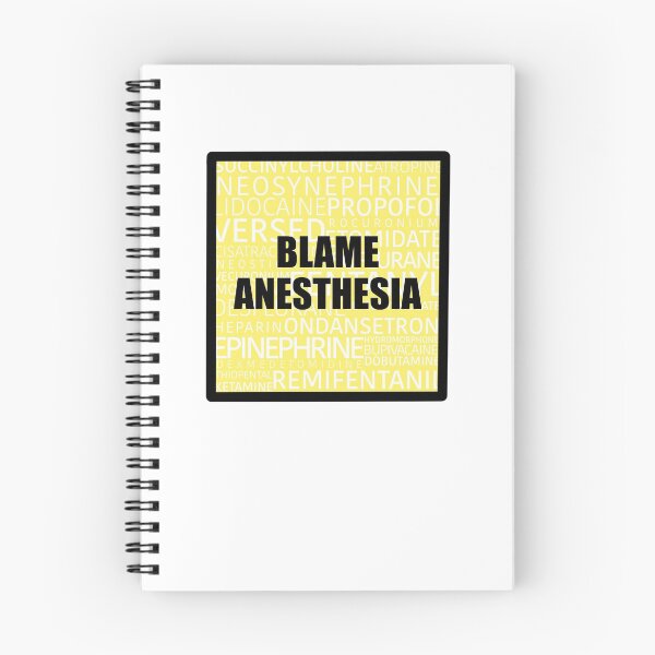 Item preview, Blame Anesthesia designed and sold by kelseycrumley.