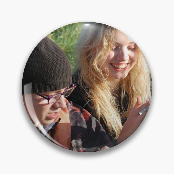 Item preview, sid and cassie square sticker designed and sold by loisxjessica.