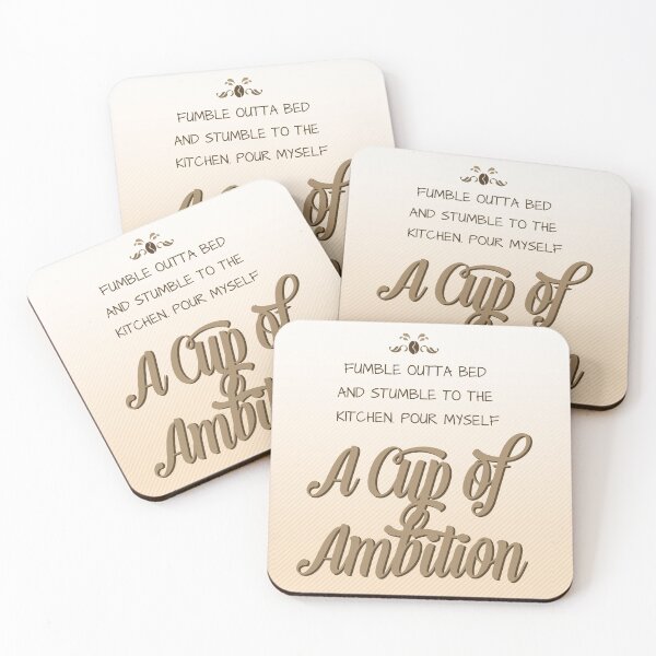 Item preview, A Cup of Ambition designed and sold by wildlotusmedia.