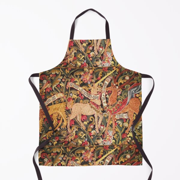 Item preview, UNICORN;DRAGON,LION,STAG AND OTHER ANIMALS Floral Medieval Tapestry designed and sold by BulganLumini.