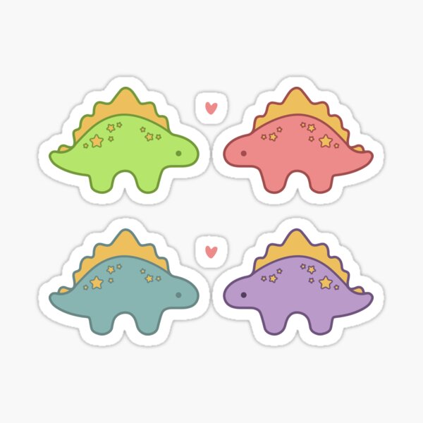 Artikel-Vorschau von Stegosaurus-Liebe, designt und verkauft von helenviec.