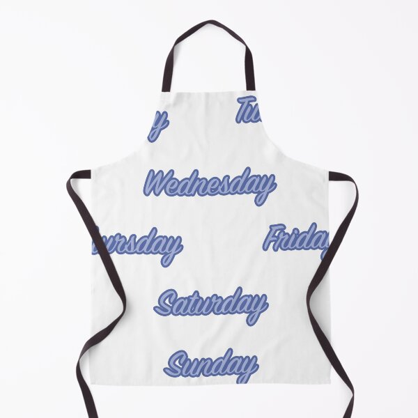 Item preview, Days of the week - blue designed and sold by PaintPsd.