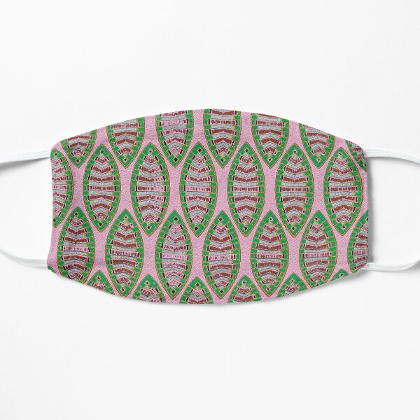 Pink Boats Flat Mask