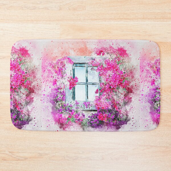 Item preview, Flowers come out from window nature art designed and sold by digitalgull.