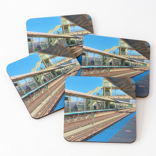 Item preview, Ashland Avenue Elevated Station West Loop Chicago designed and sold by Anna Maria Upshaw.