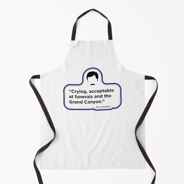 Item preview, Ron Swanson - Crying quote designed and sold by Coops Clothing.