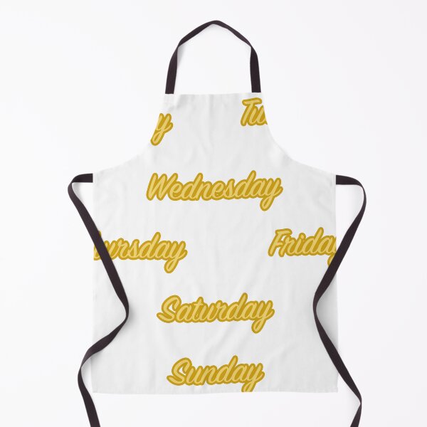 Item preview, Days of the week - orange designed and sold by PaintPsd.