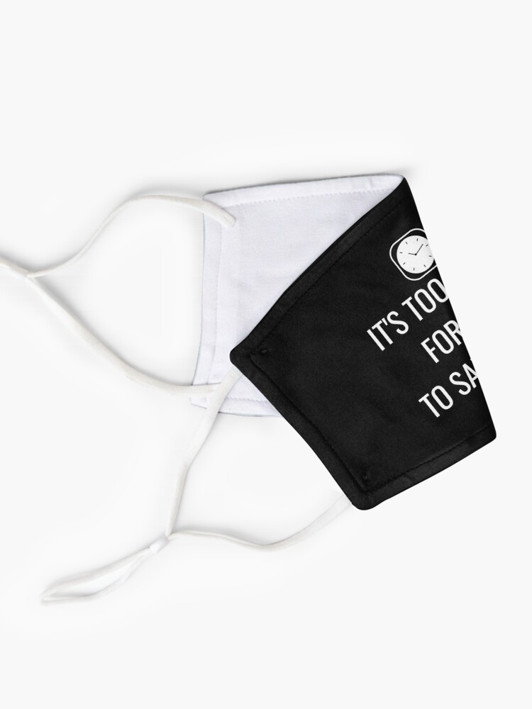 Alternate view of TheCoffeeCupLife: It's Too Early For You To Say Things Mask