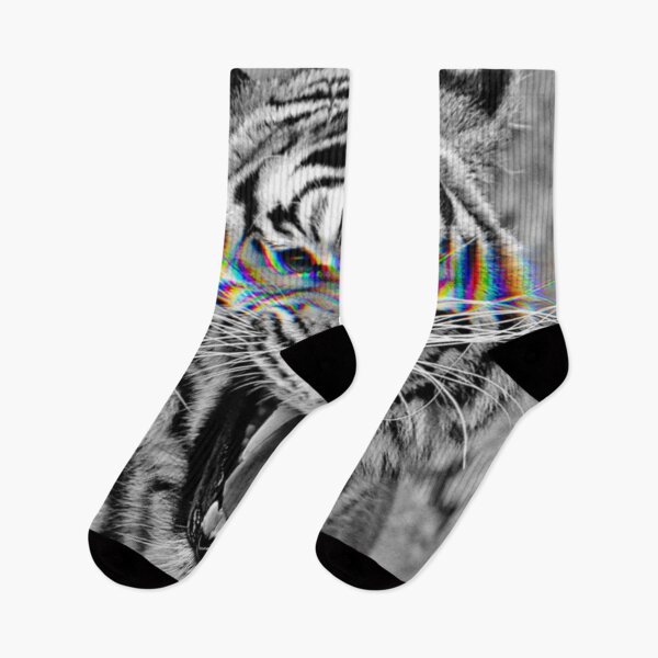 Item preview, Tiger Roar Black and White designed and sold by Sabbaht.