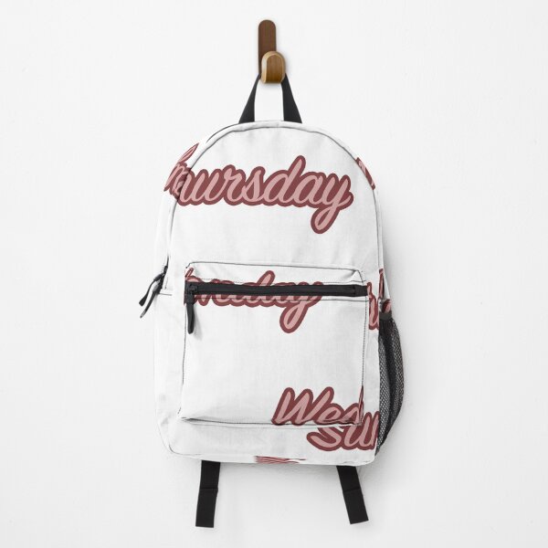 Item preview, Days of the week - maroon/red designed and sold by PaintPsd.