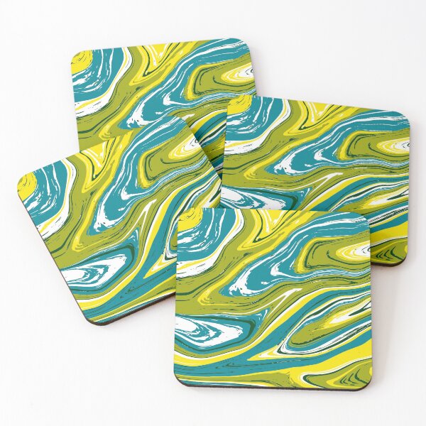 Item preview, Green and yellow marble designed and sold by AlexGolyakov.