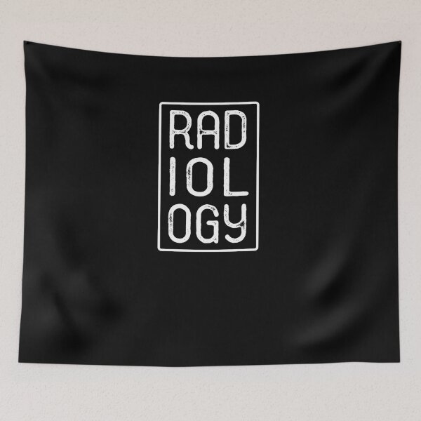 Item preview, Vintage Distresed Simple Radiology Text Stacked designed and sold by GriffsGraphix.
