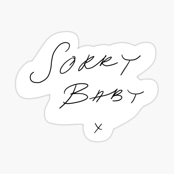 Item preview, Sorry Baby x - killing eve  designed and sold by sarahlynndesign.