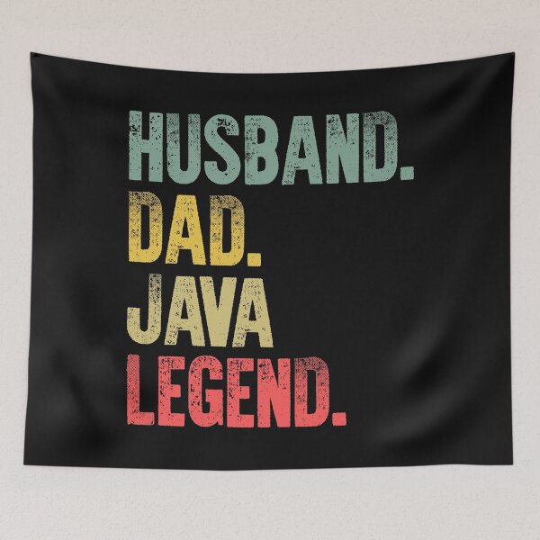 Item preview, Funny Men Vintage T Shirt Husband Dad Java Legend Retro designed and sold by Bendthetrend.