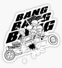 Pegatina BIGBANG BANG BANG BANG (negro)
