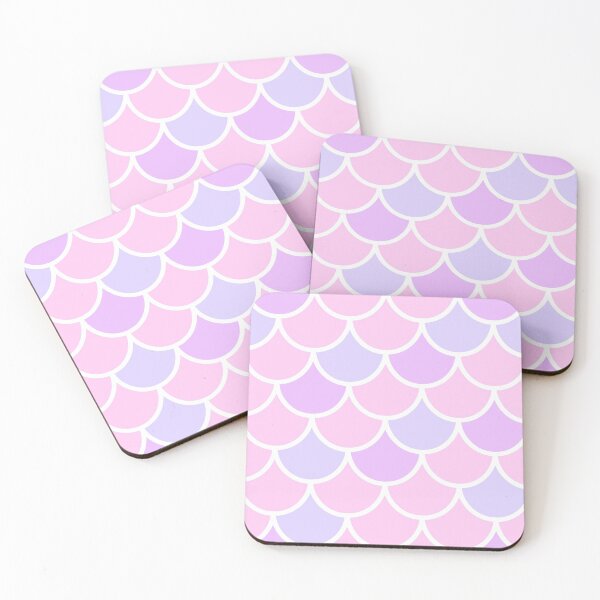 Item preview, Pink mermaid scales designed and sold by Agaly.