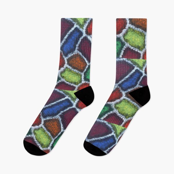 Item preview, Colorful Abstract "Turtle Shell"  designed and sold by msprague2020.