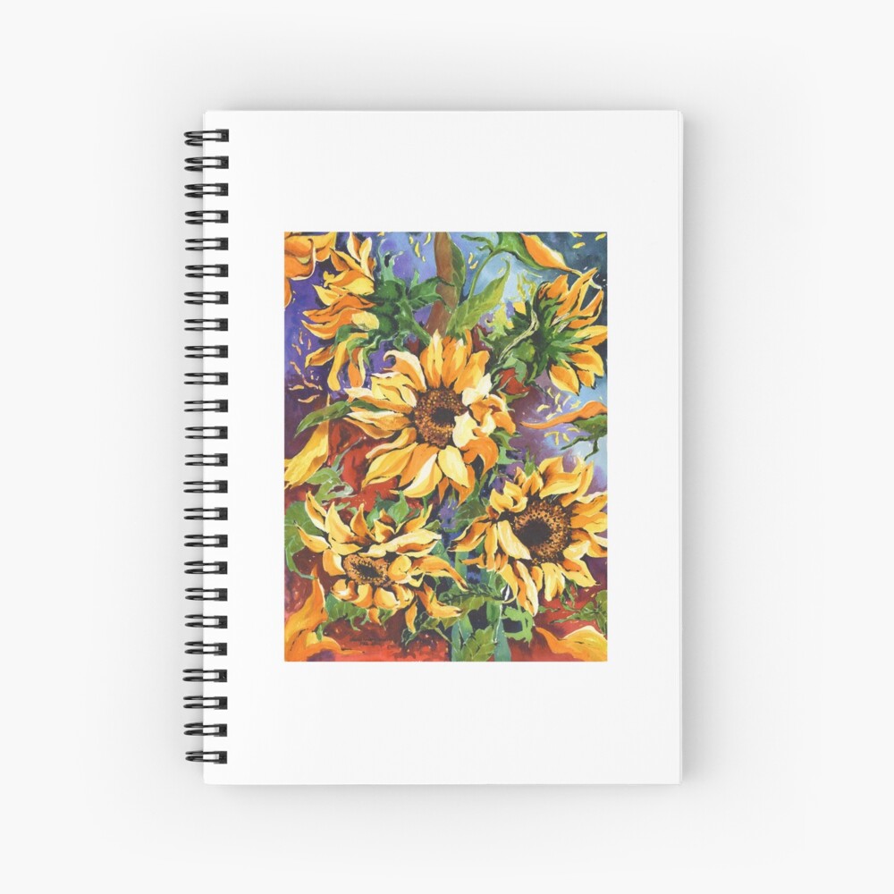 Item preview, Spiral Notebook designed and sold by SarahGoughArt.