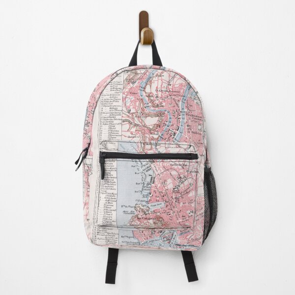 Item preview, Vintage French Cities Map Chart (1900) designed and sold by BravuraMedia.