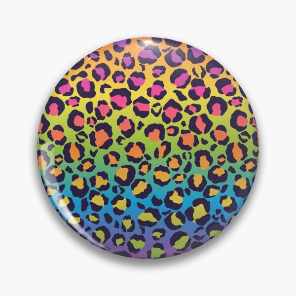 Item preview, Bright Rainbow Ombre Gradient Leopard Print Pattern designed and sold by 8118420I.
